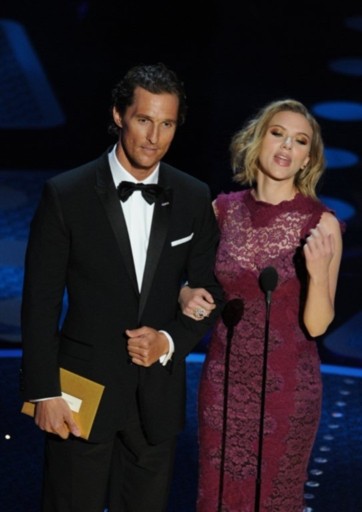 Đôi minh tinh, tài tử quyến rũ Scarlett Johansson - Matthew McConaughey
