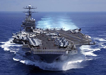 Tàu sân bay USS Carl Vinson của Mỹ. Ảnh: Navy.