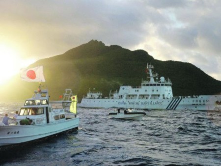 Căng thẳng ngoại giao giữa Nhật và Trung Quốc thời gian qua liên tục lên cao