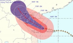 Bão Conson lại điều chỉnh hướng càn quét