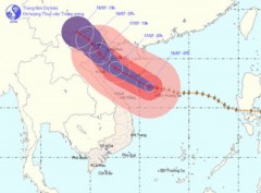 Ngày mai, bão số 1 sẽ đổ bộ vào Hải Phòng - Nghệ An