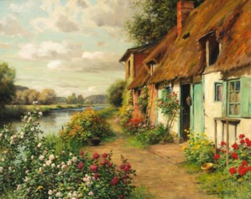 Những bức tranh tuyệt đẹp của Louis Aston Knight