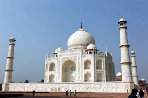 1 Đền Taj Mahal ở Ấn Độ
