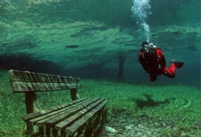 Công viên kỳ lạ dưới nước