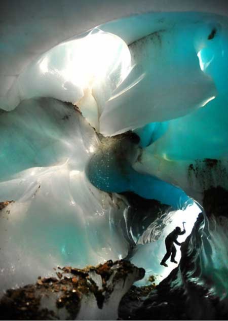 Thế giới kỳ ảo dưới lòng các dòng sông băng - Tin180.com (Ảnh 11)