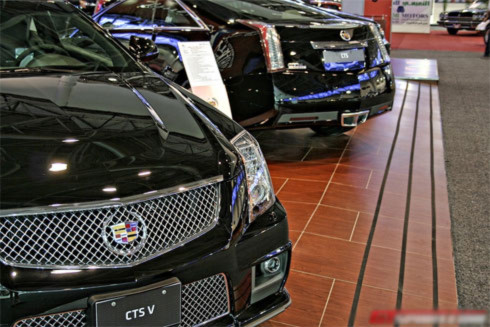 Cadillac CTS-V.