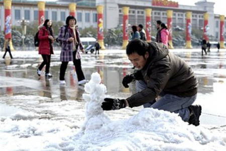 Giải quyết nạn thiếu nước bằng tuyết tại Trung Quốc
