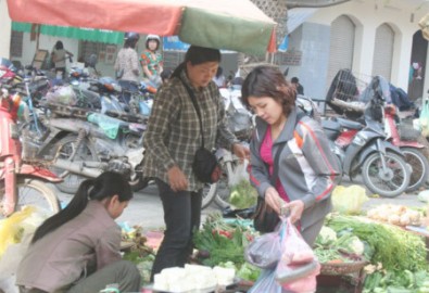 Thị trường lương thực, thực phẩm Hà Nội tăng giá