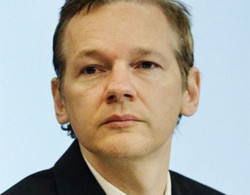 Người sáng lập trang web Wikileaks Julian Assange. Ảnh: EPA.