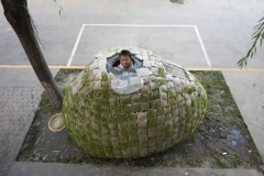 Không có tiền mua nhà, hãy xây… nhà trứng!