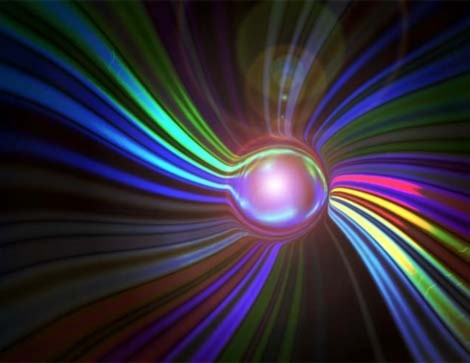 1 Một "siêu photon" đuợc tạo ra khi các hạt photon bị làm lạnh tới một trạng thái vật chất được gọi tên là "trạng thái ngưng tụ Bose-Einstein". Ảnh: LiveScience.