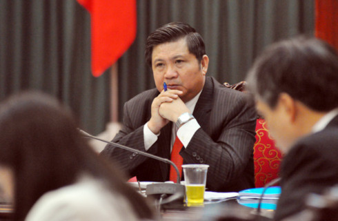 Thống đốc Nguyễn Văn Giàu khẳng định đã điều hành tiền tệ đúng với trách nhiệm được giao. Ảnh: Nhật Minh