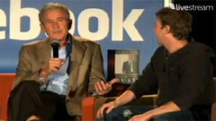 Tò mò chuyện "chat" giữa Bush và ông trùm Facebook