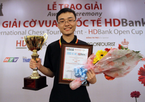 Kỳ thủ Trung Quốc vô địch giải cờ vua HDBank Cup