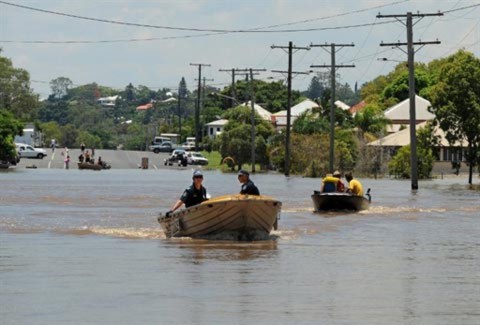 Lũ lụt kinh hoàng ở Australia