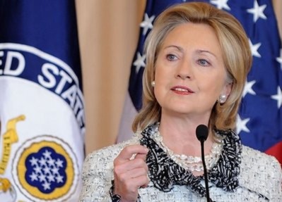 Ngoại trưởng Mỹ Hillary Clinton. Ảnh: AFP