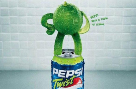 Quảng cáo Pepsi Twist – nước chanh nguyên chất!