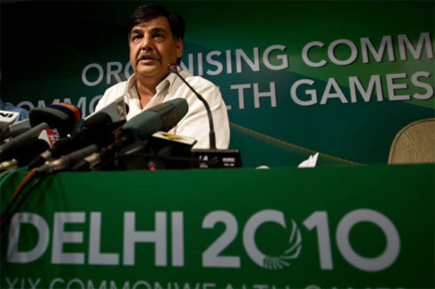 Lalit chỉ là một trong số nhiều quan chức thể thao dính líu tới tham nhũng ở Commonwealth Games 2010. Ảnh: NDTV.