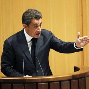 Tổng thống Pháp Nicolas Sarkozy