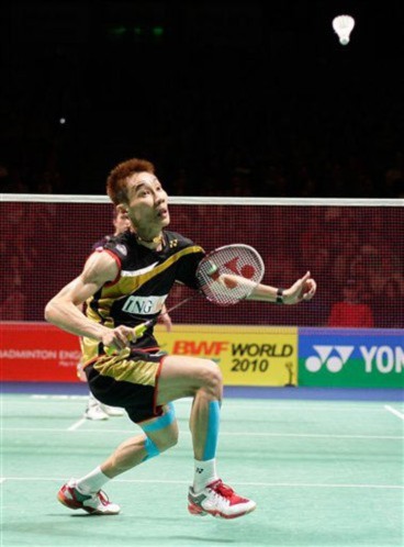 VĐV cầu lông số một thế giới, Lee Chong Wei của Malaysia.