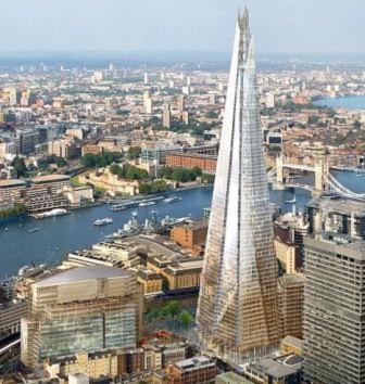 Tòa tháp London Bridge, còn gọi là The Shard, dự định hoàn thành vào năm 2012. Sau khi hoàn thành, đây sẽ là công trình cao nhất của Châu Âu với chiều cao hơn 300m. Tòa nhà này sẽ bao gồm các khu văn phòng, chung cư, nhà hàng và khách sạn. Năng lượng chủ yếu cung cấp cho tòa nhà này là điện Mặt trời.
