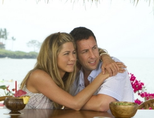 Jennifer Aniston và Adam Sandler trong phim 