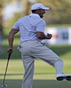 Tiger Woods nhìn thấy cơ hội ở Dubai Desert Classic