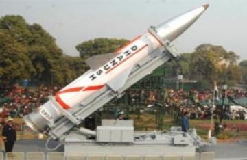 Ấn Độ thử tên lửa đạn đạo hạt nhân