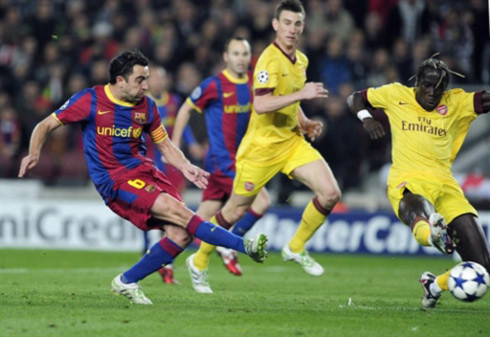 Xavi đã có một trận đấu xuất sắc và một bàn thắng quan trọng.