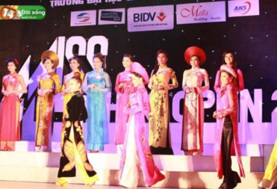 Em gái Công Vinh giành vương miện Hoa khôi