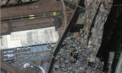 Hình ảnh trước-sau động đất ở Nhật từ Google Map