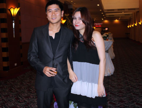Vợ chồng Lưu Hương Giang - Hồ Hoài Anh