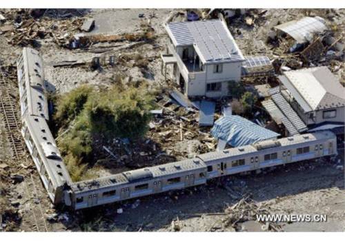 Ảnh động đất sóng thần kinh hoàng ở Nhật Bản