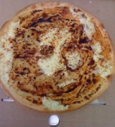 Chúa Giêsu hiện hình trên bánh pizza