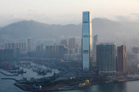 Hongkong sở hữu khách sạn cao nhất thế giới