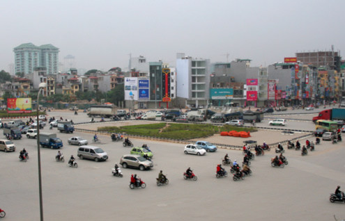 Tuy nhiên, từ đầu tháng 4, bùng binh tại đây