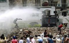 Lực lượng an ninh Yemen nổ súng vào người biểu tình