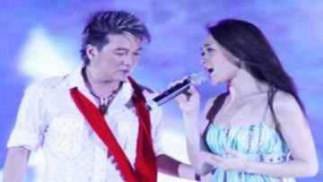 Mỹ Tâm song ca Mr. Đàm đêm trao giải HTV Awards