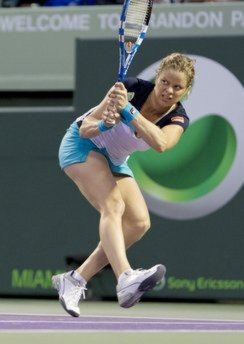 Kim Clijsters thường chơi tốt tại các giải Grand Slam gần đây.