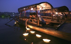 Chinese Lovers Celebrate The Qixi Festival
