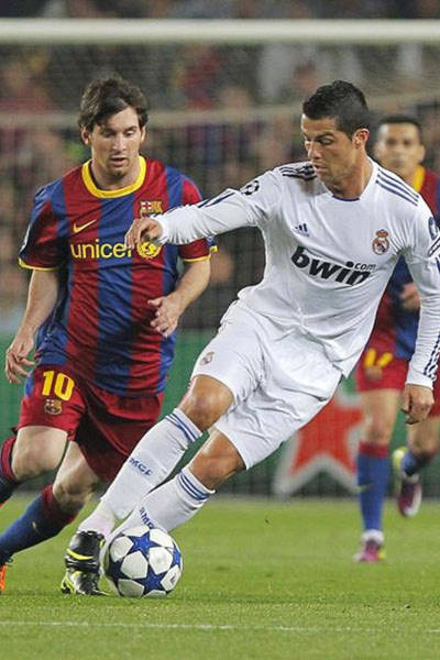 Messi và Ronaldo là hai cầu thủ ghi nhiều bàn nhất tại các giải đấu đỉnh cao châu Âu trong mùa bóng.