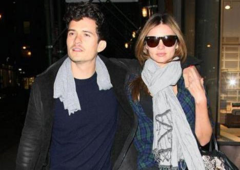 Orlando Bloom đang hạnh phúc trong cuộc hôn nhân với Miranda Kerr.