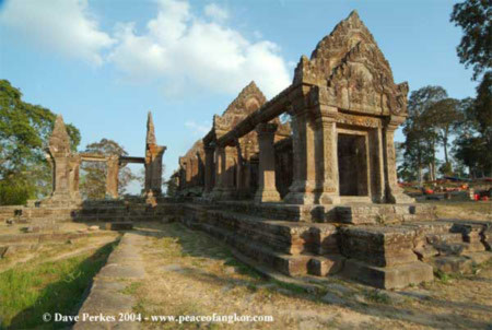 Ngôi đền cổ Preah Vihear. Ảnh: