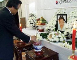 Cô dâu Huỳnh Mai, bị chồng sát hại tại Cheonan, Hàn Quốc, năm 2007.