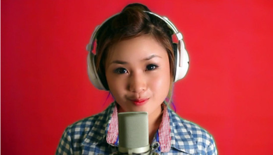 Xôn xao clip teengirl hát "Đường cong" cực dễ thương
