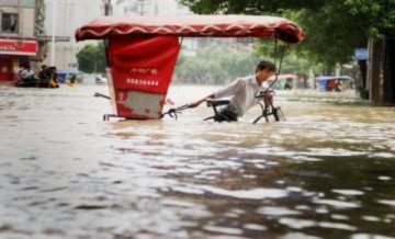 175 người chết vì lũ lụt Trung Quốc