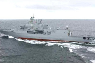 Chiến hạm của hải quân New Zealand vừa cập bến Sài Gòn