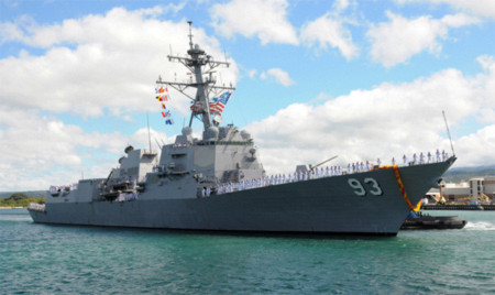 Khu trục hạm USS Chung-Hoon. Ảnh: Defense.pk.