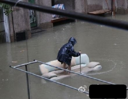 Ảnh ngập lụt lịch sử tại Trung Quốc