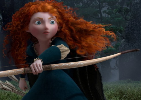 Merida, nàng công chúa đầu tiên của Pixar. Ảnh: Pixar.